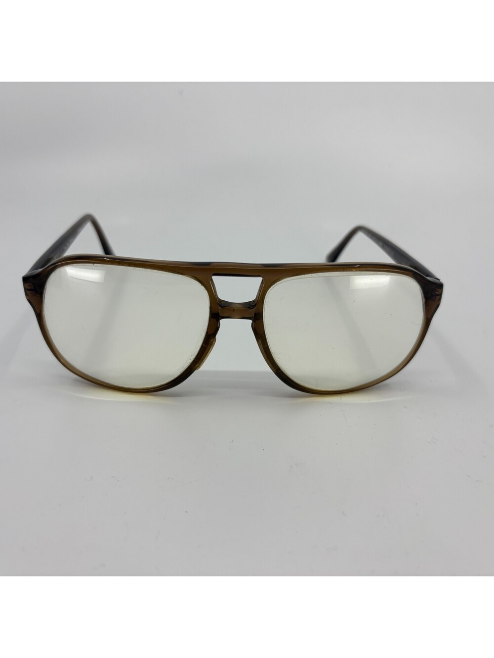 Stetson 39N Brown Hue Eyeglasses Frame Only 58-16 145mm China Vintage